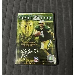 NFL Films Brett Favre Green Bay Packers “Favre 4 Ever” DVD 2006 Football SEALED